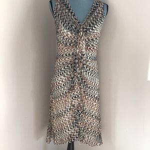 Hera lined sleeveless dress